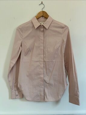 COS Classic Pale Pink Button-Up Shirt